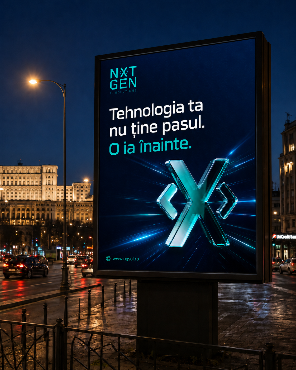 NXT GEN IT Solutions, Future-forward IT brand identity